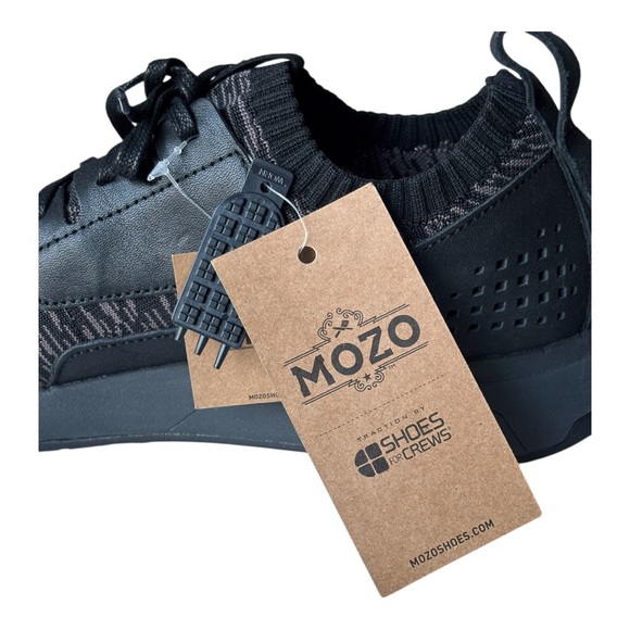 MOZO City Runner men’s (Black) knit casual work sneaker || size 11 - Picture 8 of 16